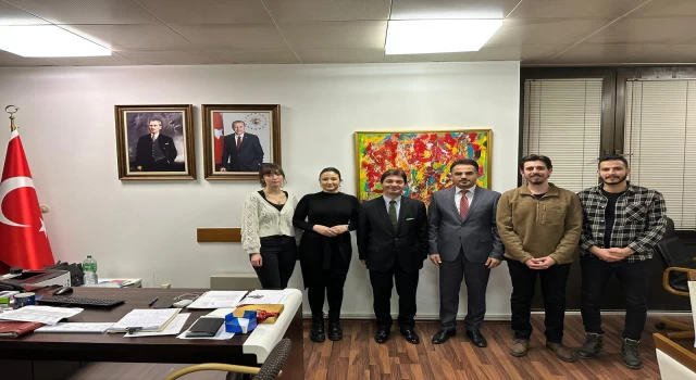 TDS ve YEK Akademiden Münih Başkonsolosluğuna yeni atanan Süalp Erdoğan'a ziyaret