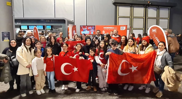 Münih Olypmpiapark'da dostluk Hentbol maçı