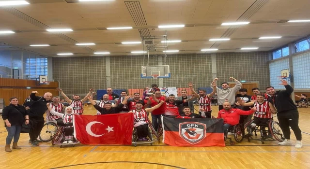 Gazişehir Gaziantep Tekerlekli Sandalye Basketbol Takımı Münih'te ŞAMPİYON OLDU!