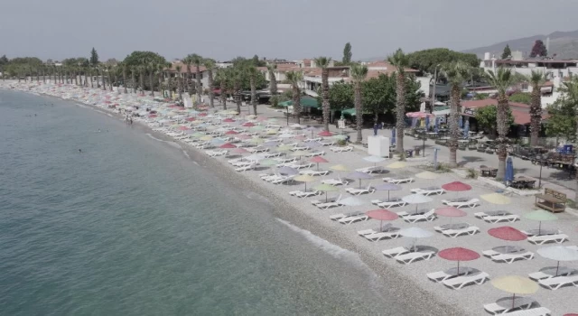 Milas’ta sahil çalışmaları tamamlandı