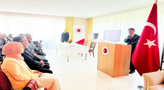 15 Temmuz Milli Beraberlik ve Demokrasi Günü Anma Töreni Münih Başkonsolosluğu kabul salonunda gerçekleşti