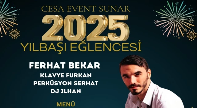 CESA EVENT'den YILBAŞI EĞLENCESİ