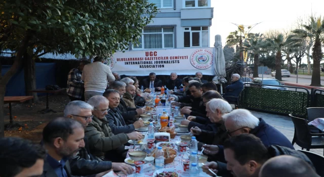 Uluslararası Gazeteciler Cemiyetinden İftar Yemeği