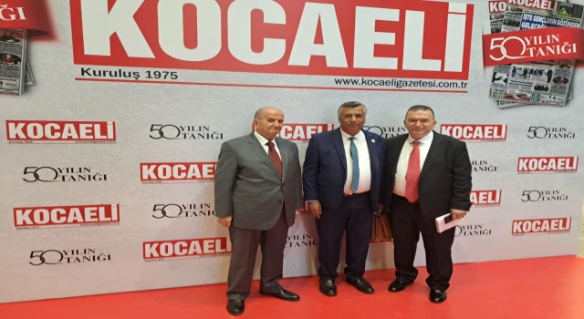 Uluslararası Gazeteciler Cemiyeti UGC “ Kocaeli Gazetesi’nin 50.Kuruluş Yıldönümünü Kutluyoruz”
