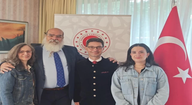 Prof. Dr. Mehmet Ö. Alkan’dan Münih Başkonsolosu’na Nezaket Ziyareti