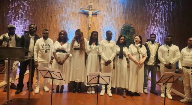 Münih'de bulunan St. Lukas Kilise'sinde Gospel Konseri verildi.