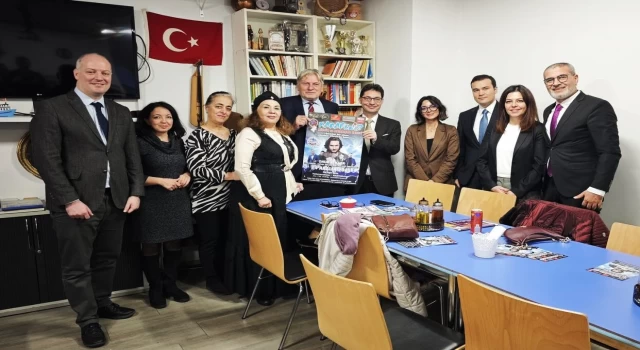 Başkonsolos Süalp Erdoğan ve Ataşalerden Münih Karadeniz Derneği'ne Nezaket Ziyareti
