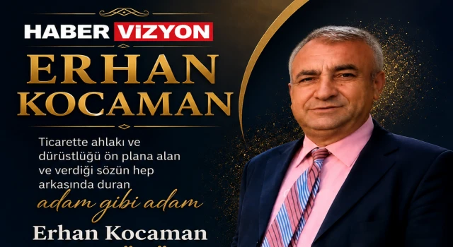 İZMİRLİ İŞ ADAMI ERHAN KOCAMAN'A BÜYÜK ONUR