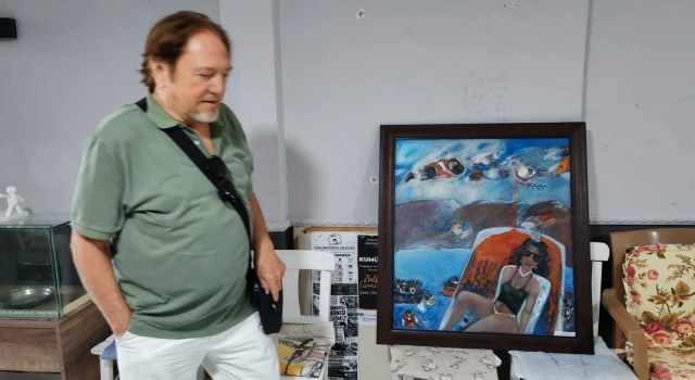 Sanatçı Hasan Temur’dan Anlamlı Bağış: "Aylan Bebek" Eseri Dernek Duvarında Yerini Aldı