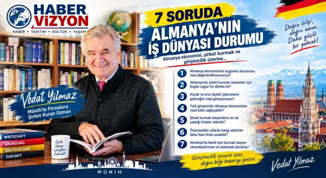 MÜNİHLİ İŞ İNSANI VEDAT YILMAZ'LA RÖPORTAJ