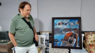 Sanatçı Hasan Temur’dan Anlamlı Bağış: "Aylan Bebek" Eseri Dernek Duvarında Yerini Aldı